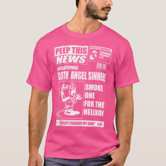 T-shirt Emo Peep News - Lil Goth Boi - Hip hop Rap