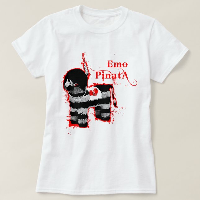 T-shirt emo pin (Design devant)