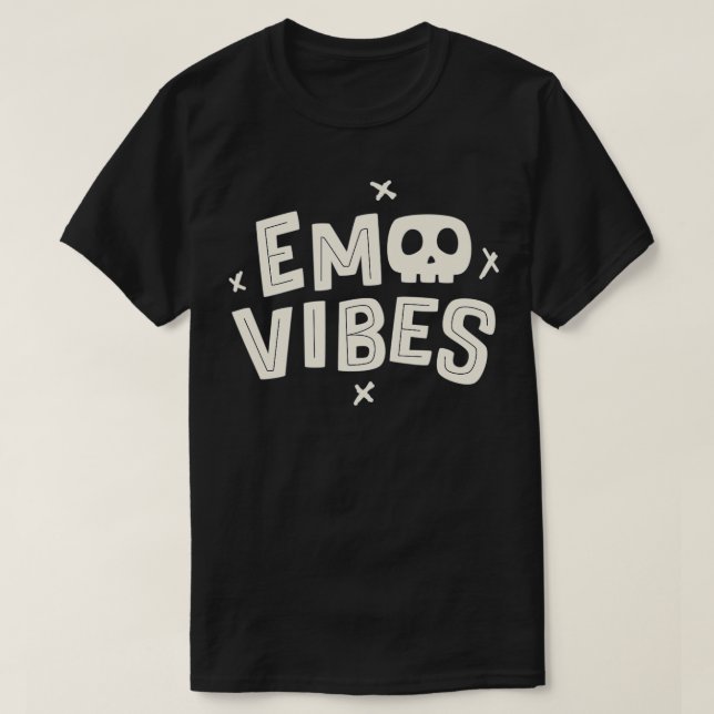 T-shirt Emo Vibes Pastel Goth Emo Punk Vêtements Avec Emo  (Design devant)