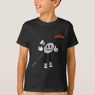 T-shirt Emoji Badminton Sports Thumup