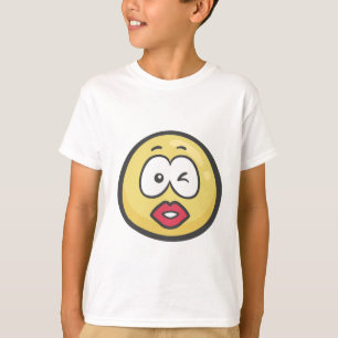 T-shirt Emoji : Baisers du visage