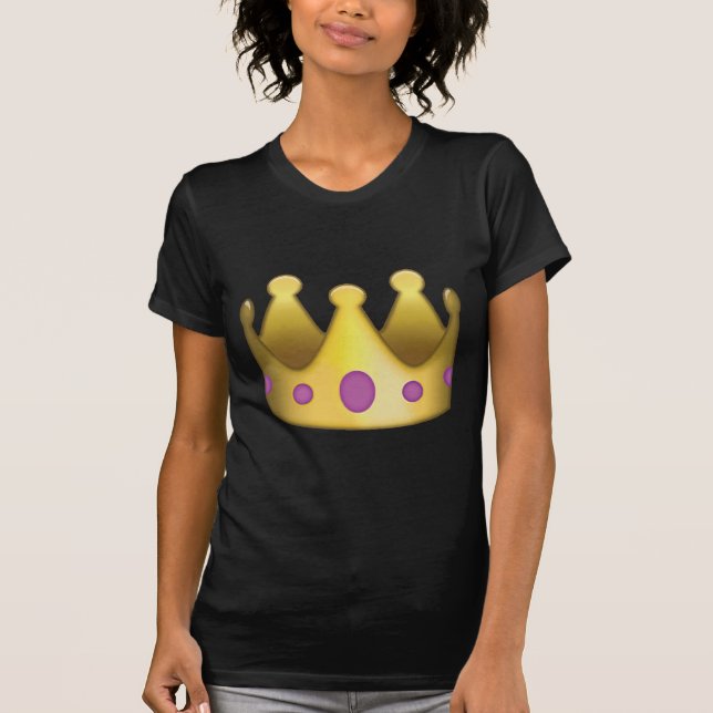 T-shirt Emoji de couronne (Devant)