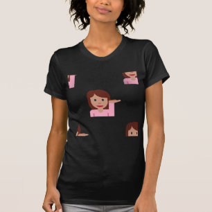 T-shirt emoji femme