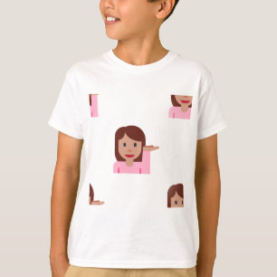 T-shirt emoji femme