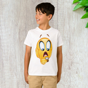 T-shirt Emoji stressé