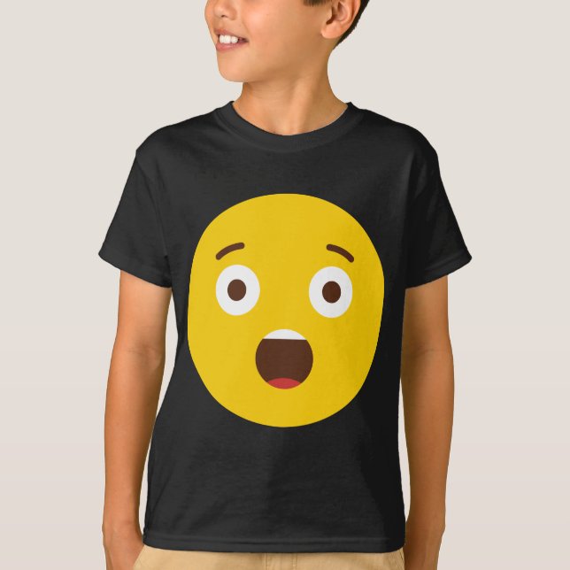 T-shirt Emoji surpris (Devant)