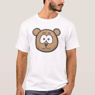 T-shirt Emoji : Visage d'ours