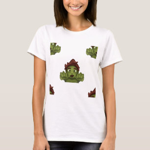 T-shirt emoji zombie