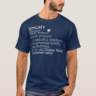T-shirt Emory Name Emory Definition Emory Femme Name Emor