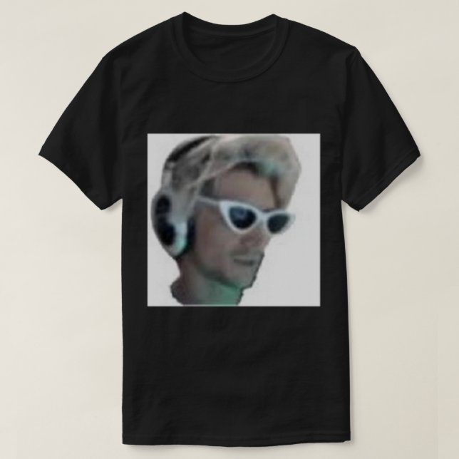 T-shirt Émote du Streamer Twitter xQcOW Sigma masculin bas (Design devant)