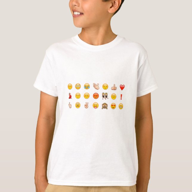 T-shirt émoticône (Devant)