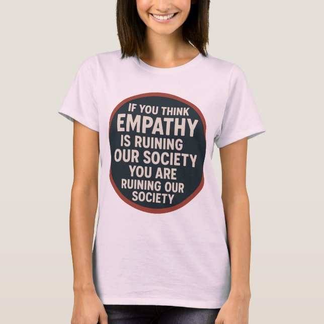 T-shirt Empathie (Devant)