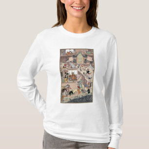 T-shirt Empereur Akbar (r.1556-1605) inspectant le buildin