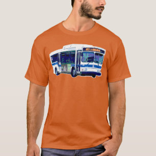 T-shirt Empire State NY Co Funky Rétro NYC MTA Busransit D