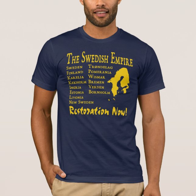 T-shirt Empire suédois (Imperium de Svenska) (Devant)