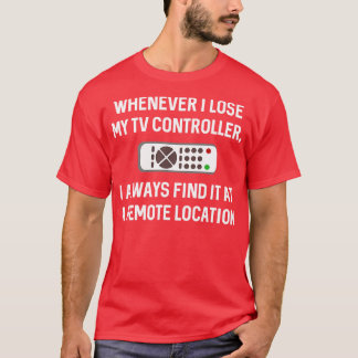 T-shirt Emplacement distant