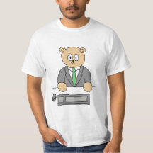 Employé de bureau dans un lien vert