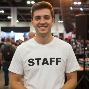 T-shirt Employé de gestion d'événement de PERSONNEL