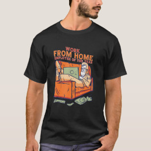 T-shirt Employé De L'Année Travailleur Indépendant Indépen