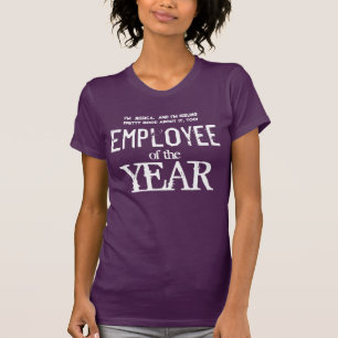 T-shirt Employé de l'appréciation V02 des employés d'an