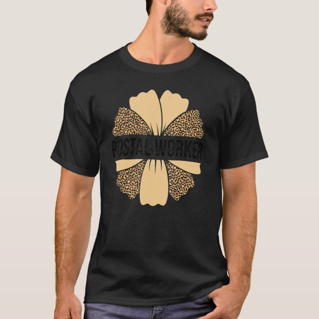 T-shirt Employé de poste essentiel Postman Mail Carrier (Devant)