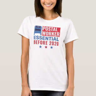 T-shirt Employé essentiel de la poste Patriotic 2020