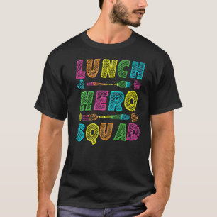 T-shirt Employés de la cafétéria de l'équipe de paniers-re