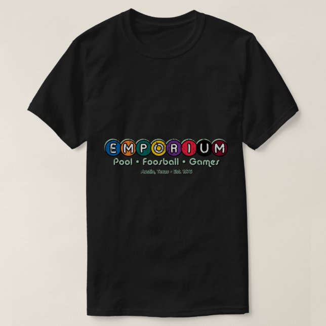 T-shirt Emporium rasé et confus (Design devant)