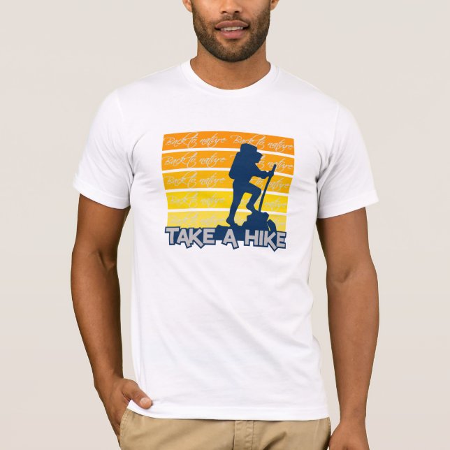 T-shirt Emporter une chemise de randonnée - choisir le sty (Devant)