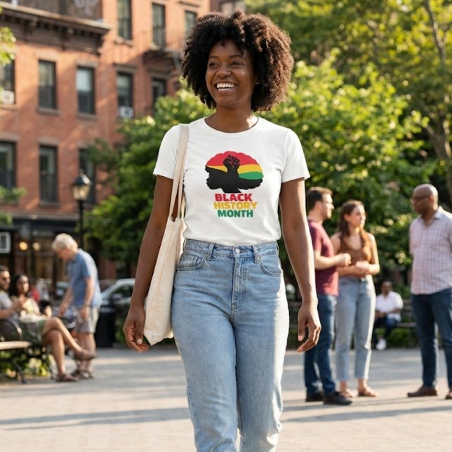 T-shirt Empowering  Afro  Woman  (Empowering Afro Woman )