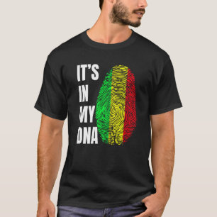 T-shirt Empreinte ADN Biométrie Indicateur Mali