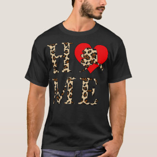 T-shirt Empreinte de léopard d'origine Alaska