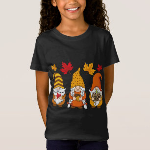 T-Shirt Empreinte de léopard Gnomes Xmas drôle Noël Gnome