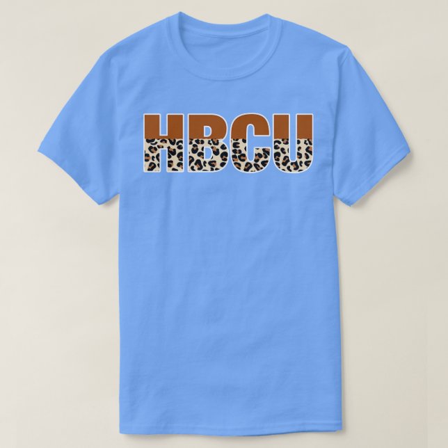 T-shirt Empreinte de léopard HBCU (Design devant)