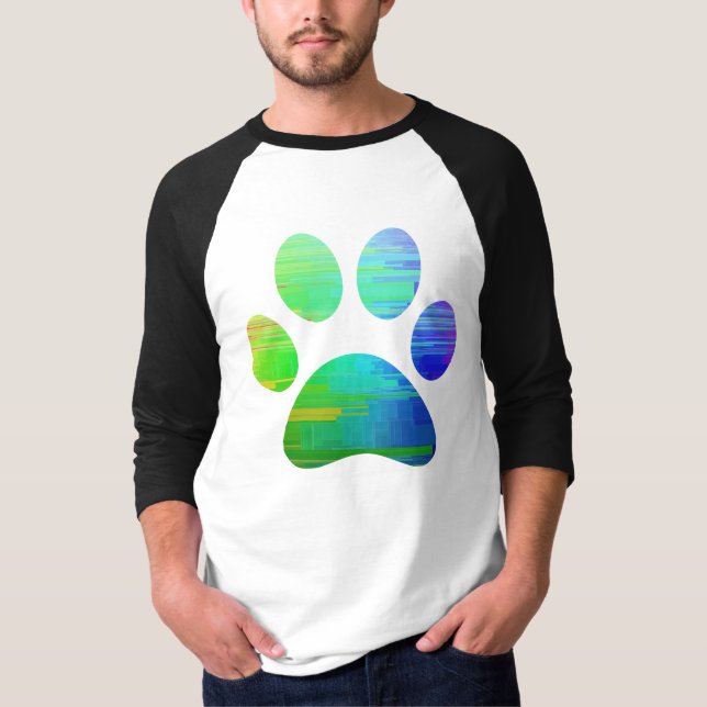 T-shirt Empreinte de patte (Devant)