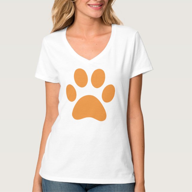 T-shirt Empreinte de patte (Devant)