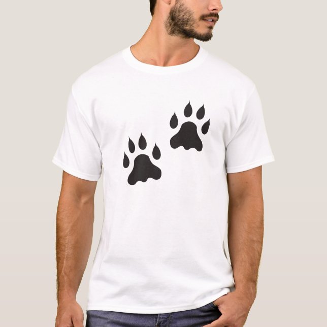 T-shirt Empreinte de patte (Devant)