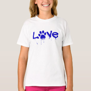 T-shirt Empreinte de patte