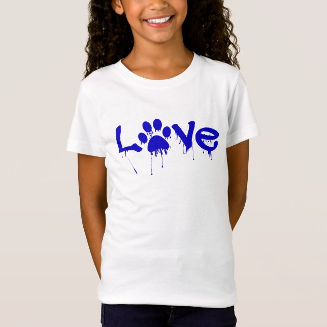 T-shirt Empreinte de patte (Devant)