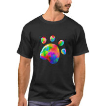 Empreinte de patte de chats Rainbow Chig LGBT