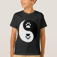 Empreinte de patte de Ying Yang