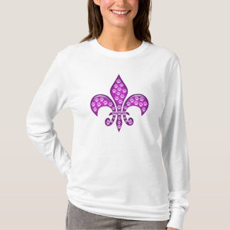 T-shirt Empreinte de patte Fleur de lis !
