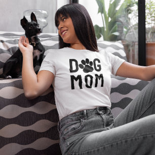 T-shirt Empreinte de patte maman chien