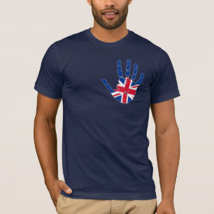 T-shirt Empreinte du drapeau du Royaume-Uni