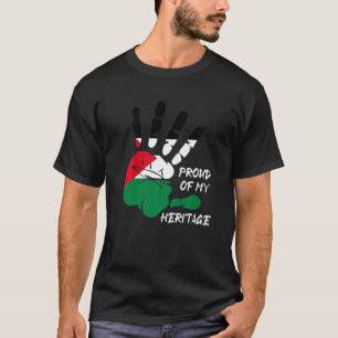 T-shirt Empreinte du drapeau palestinien Palestine