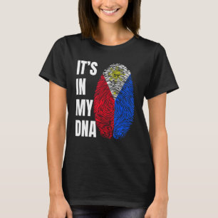 T-shirt Empreinte génétique Biométrie Indicateur Philippin
