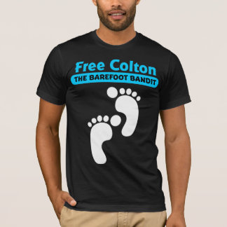T-shirt Empreintes de pas libres de Colton