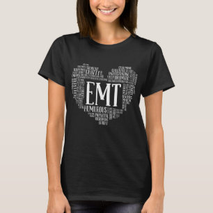 T-shirt EMT EMS Appréciation Technicien Médicale d'urgence