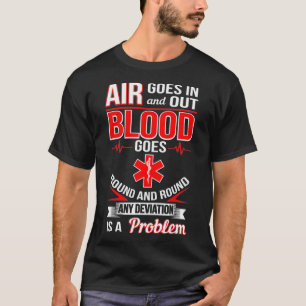 T-shirt EMT Funny First Responder Cadeau Paramètre EMS EMT