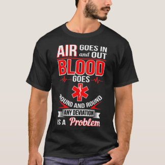 T-shirt EMT Funny First Responder Cadeau Paramètre EMS EMT